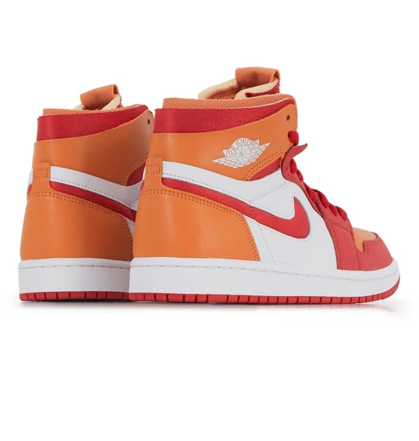 Кроссовки женские Jordan 1 Zoom Air Cmft 40.5 Красно-белый CT0979-603 - изображение 5