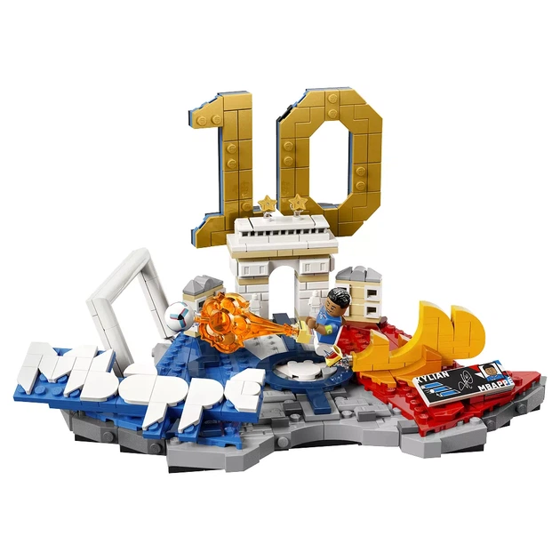 Конструктор LEGO Editions Килиан Мбаппе — лучшие моменты футбольных матчей (43013) - изображение 3