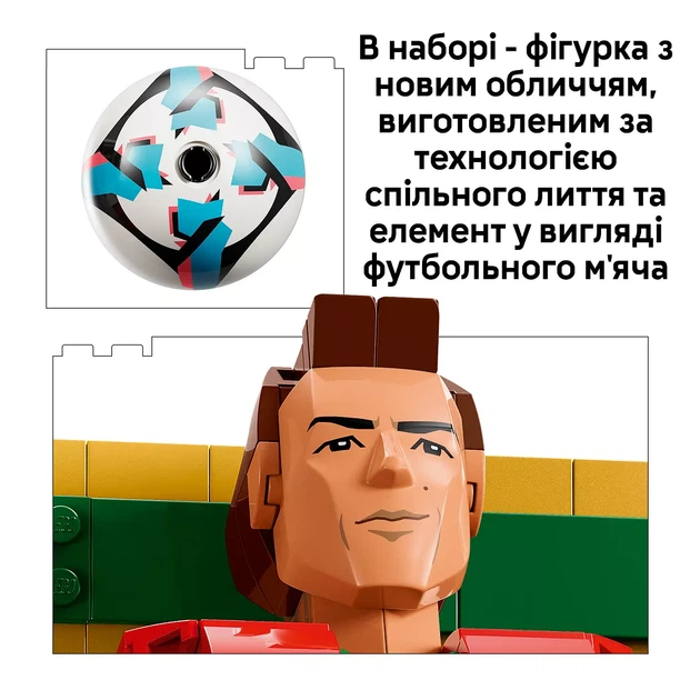 Конструктор LEGO Editions Криштиану Роналду — легенда футбола (43016) - изображение 7