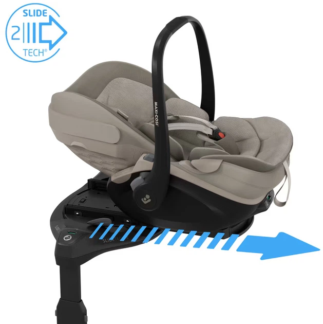 Автокресло Maxi-Cosi Pebble Slide Pro Sapphire Sand (8442128110) - Фото 4 Автокресло Maxi-Cosi Pebble Slide Pro Sapphire Sand (8442128110) - изображение 4