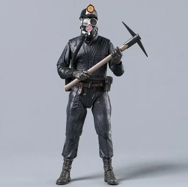 Фигурка My Bloody Valentine Ultimate Miner / Коллекционная хоррор Action Figure Шахтер Мой Кровавый Валентин 18 см / Фигурка ужасов из фильма - изображение 3