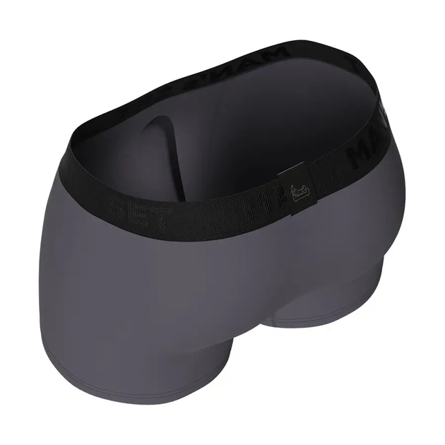 Чоловічі анатомічні бавовняні боксери MAN`s SET Intimate 2.1 Black Series графітові з кишенькою 2XL - Фото 4 Чоловічі анатомічні бавовняні боксери MAN`s SET Intimate 2.1 Black Series графітові з кишенькою 2XL - зображення 4
