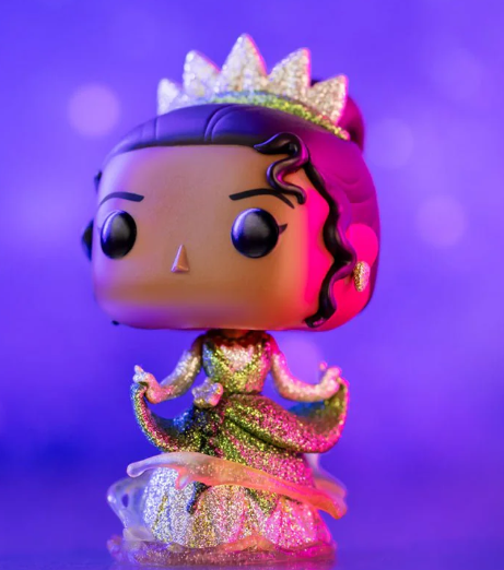 Фигурка Принцесса Тиана (Алмазная серия, Юбилей Disney 100) — Funko Pop! DISNEY 100: TIANA (DIAMOND EDITION) #1321 - изображение 2