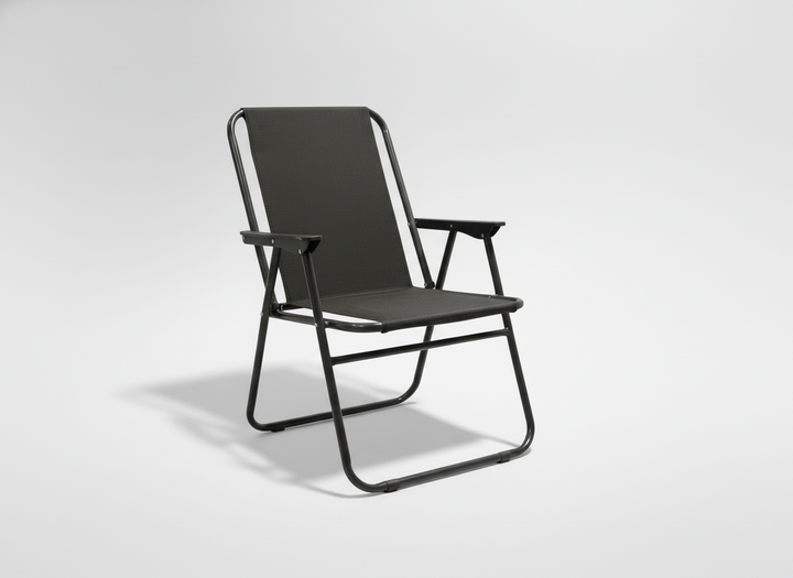 Крісло садове складане GardenLine LEZ9948 Black - зображення 2