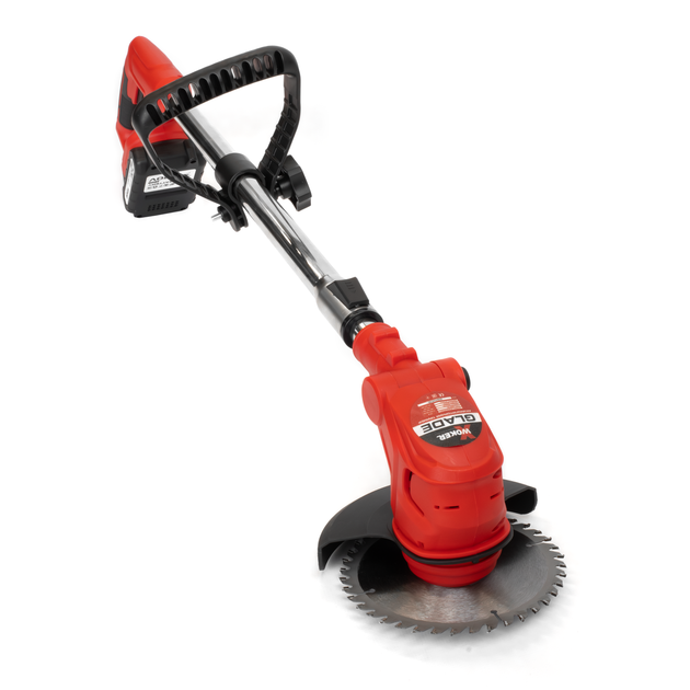 Тример акум. X-WOKER GLADE 20V 2.0 Ah Компект - изображение 5