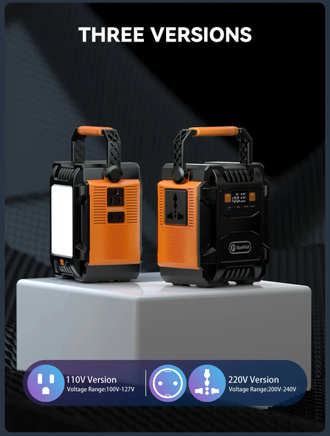 Зарядна станція FlashFish A-201 Power Station 200W (48000 mAh) - Фото 3 Зарядна станція FlashFish A-201 Power Station 200W (48000 mAh) - изображение 3
