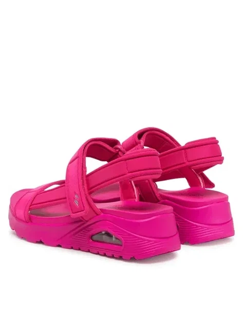 Женские босоножки Skechers 41.5р., розовые, 28 см - изображение 2