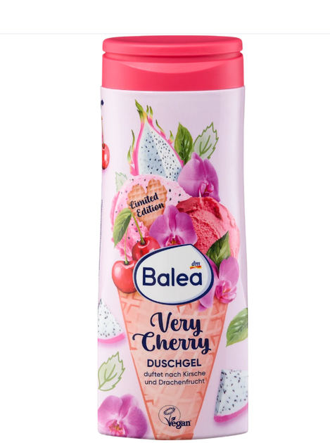 Гель для душу Balea Verry Cherry, 300 мл - Фото 1 Гель для душу Balea Verry Cherry, 300 мл - изображение 1