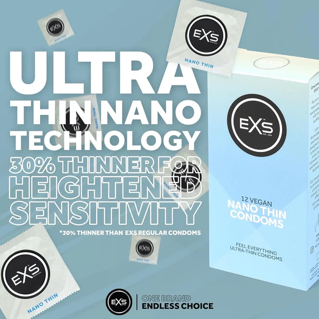Презерватив - EXS Nano Thin Condom, 1 шт. - Фото 2 Презерватив - EXS Nano Thin Condom, 1 шт. - зображення 2