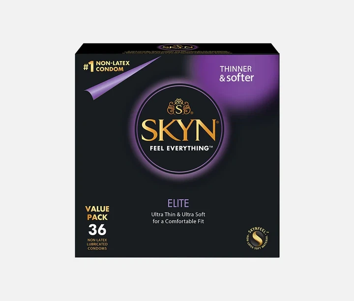 Презервативи LifeStyles SKYN ELITE 36 шт - Ультратонкі (0,028 мм), без латексу - Фото 1 Презервативи LifeStyles SKYN ELITE 36 шт - Ультратонкі (0,028 мм), без латексу - зображення 1