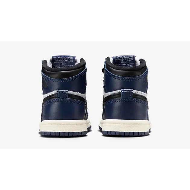 Дитячі кросівки Air Jordan 1 High Toddler Midnight Navy FD1413 401 сині 23.5 - Фото 4 Дитячі кросівки Air Jordan 1 High Toddler Midnight Navy FD1413 401 сині 23.5 - зображення 4