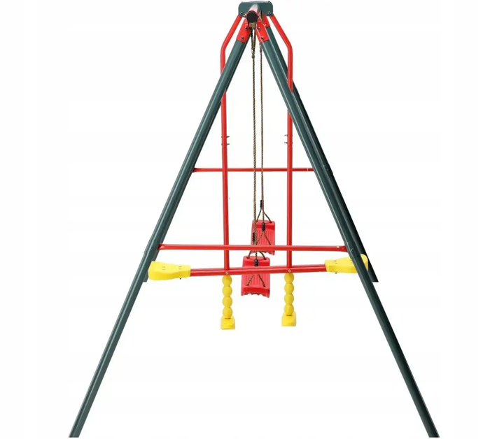 Дитячий комплекс Garden Line KRE1067, 3‑в‑1, металевий каркас, 290 × 180 × 200 см, зелений - Фото 6 Дитячий комплекс Garden Line KRE1067, 3‑в‑1, металевий каркас, 290 × 180 × 200 см, зелений - зображення 6