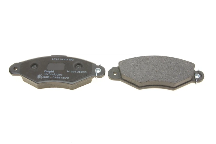 Комплект гальмівних колодок Delphi LP1519 Nissan Kubistar; Renault Kangoo, Clio; Peugeot 306 4106000Q0A, 4106000QAK, 41O6OOOQOA - изображение 3