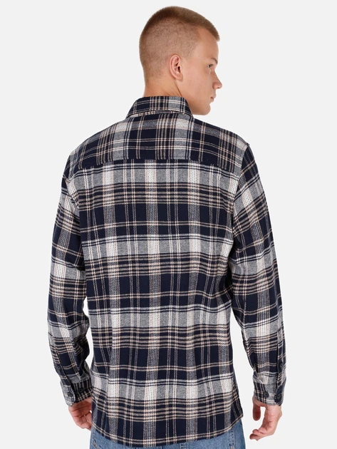 Рубашка хлопковая мужская Colin's CL1070027DNV L Dark Navy (8684112314396) - изображение 2
