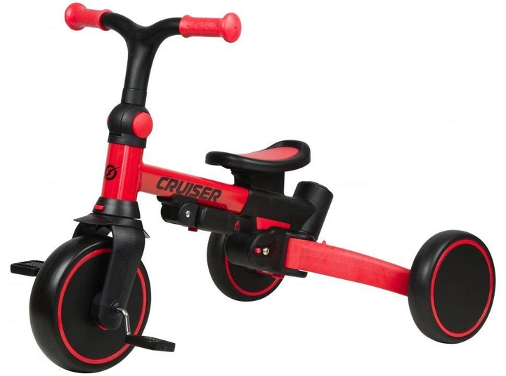 Біговел Tri-cycle Milano 001 red, Красный - изображение 2