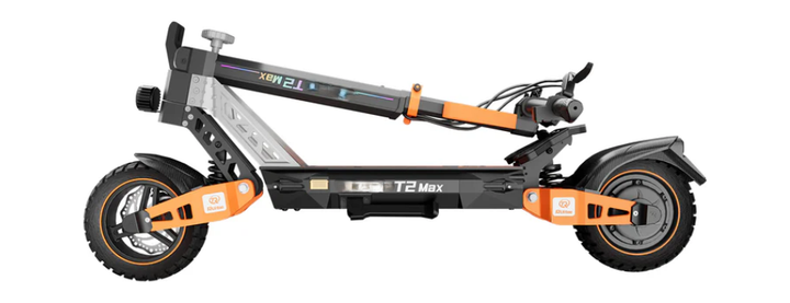 Электросамокат CRUZZER T2 Max 1000W 48V 15.6Ah до 55 км/ч складной электросамокат с гидравлической подвеской - Фото 6 Электросамокат CRUZZER T2 Max 1000W 48V 15.6Ah до 55 км/ч складной электросамокат с гидравлической подвеской - изображение 6