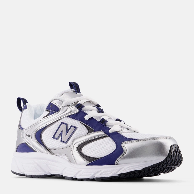 Мужские кроссовки New Balance 408 U40825M 45.5 (11.5US) 30 см Белый/Синий/Серебристый (198687936351) - изображение 4