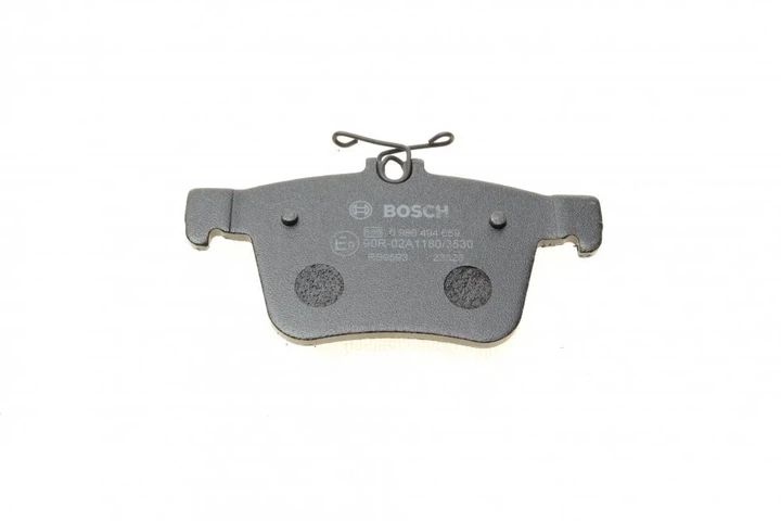 Комплект гальмівних колодок BOSCH 0 986 494 659 Volkswagen Golf, Touran, T-Roc; Audi A3, TT; Seat Leon 8V0698451B, 3Q0698451M, 3Q0698451N - изображение 2