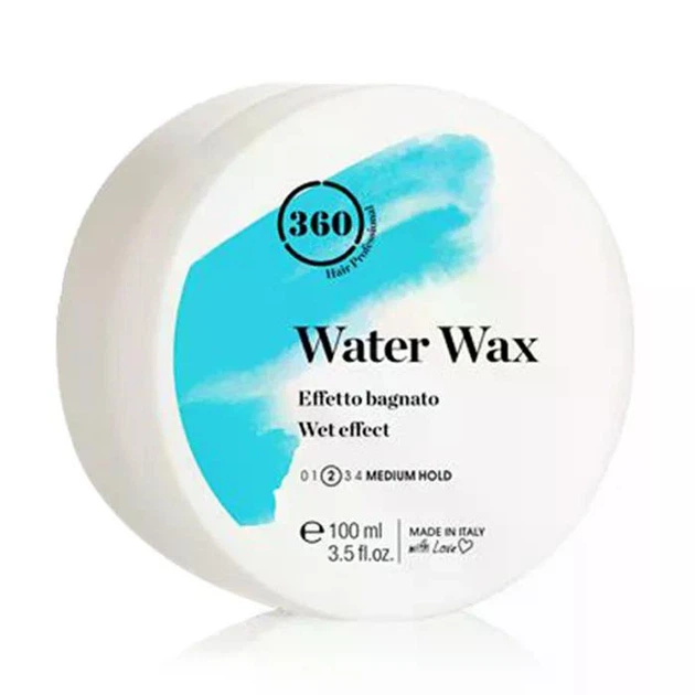 Воск для волос на водной основе глянцевый 360 Water Wax 100 мл - Фото 1 Воск для волос на водной основе глянцевый 360 Water Wax 100 мл - изображение 1