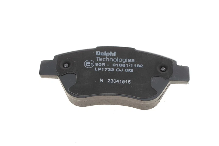 Колодки гальмові Delphi LP1722 Fiat Punto, Doblo, Grande Punto, Panda, 500; Citroen Nemo; Peugeot Bipper 425406, 425407, 425496 - зображення 3