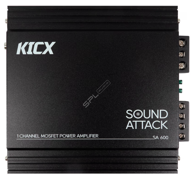 1-канальный усилитель Kicx SA 600D - изображение 2