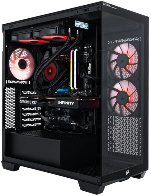 Komputer Optimus E-Sport GB550T-CR8 Black (1141481651) - obraz 3