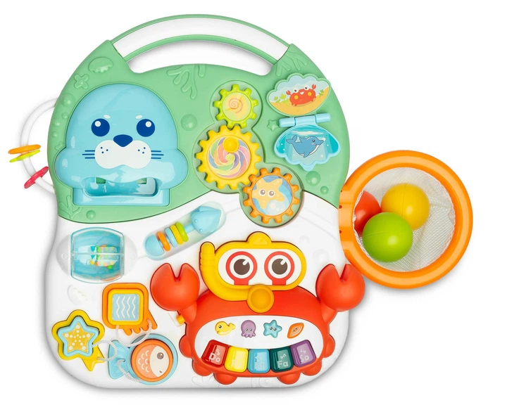Pchacz-Stolik edukacyjny Toyz by Caretero Spark 2 w 1 Green TOYZ-20952 (5908310395623) - Zdjęcie 2 Pchacz-Stolik edukacyjny Toyz by Caretero Spark 2 w 1 Green TOYZ-20952 (5908310395623) - obraz 2