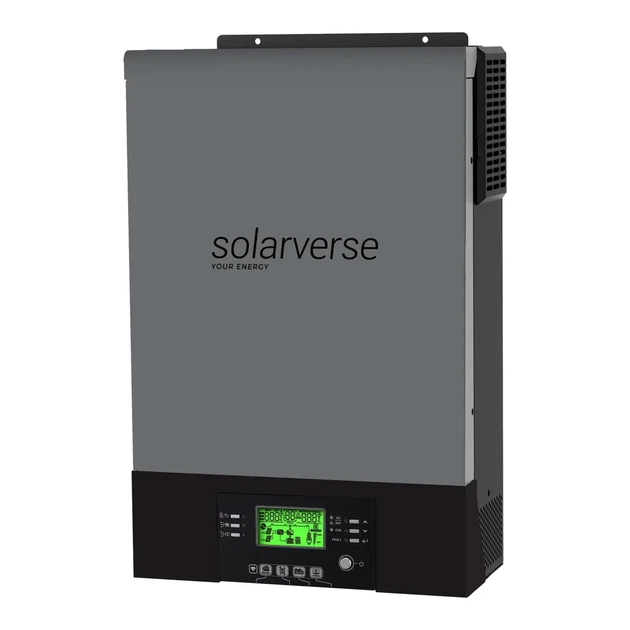 Гібридний інвертор Solarverse Flash 6kW 48V 1 MPPT 220V Однофазний (SV6048FH) - Фото 1 Гібридний інвертор Solarverse Flash 6kW 48V 1 MPPT 220V Однофазний (SV6048FH) - зображення 1