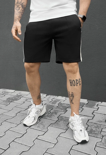 Трикотажні шорти Staff sb black & milk M - изображение 4
