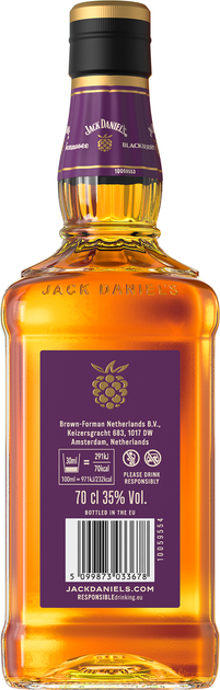Лікер Jack Daniel's Tennessee Blackberry 0.7 л 35% (15099873133672