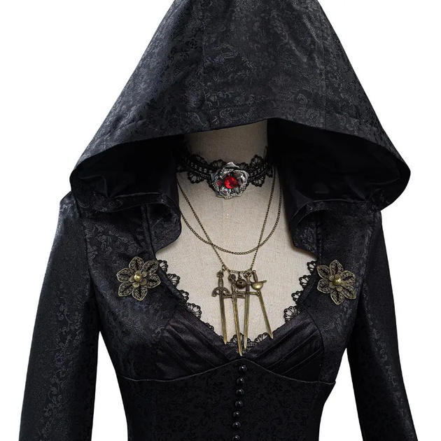 Плаття в середньовічному стилі Daniela Dimitrescu Resident Evil [44454] Queencos XXXL - зображення 5