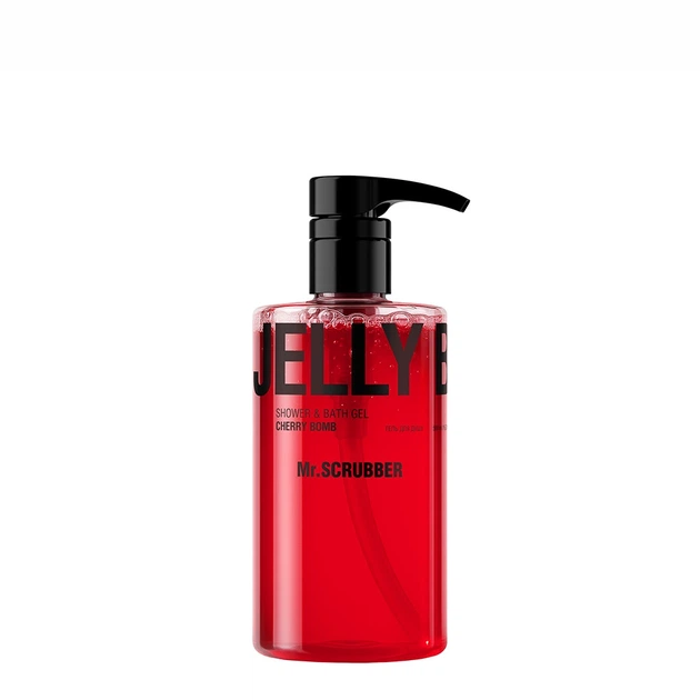 Гель для душу Jelly Bubbles Cherry Bomb Mr.SCRUBBER 500 ml - Фото 1 Гель для душу Jelly Bubbles Cherry Bomb Mr.SCRUBBER 500 ml - изображение 1