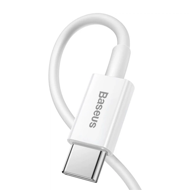 Кабель Baseus Superior Series Type-C to IP PD 20W 1m White - изображение 6