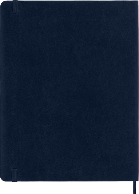 Блокнот Moleskine Classic XL Темно-синій в лінійку 19 x 25 см 192 сторінки (8055002854771) - Фото 2 Блокнот Moleskine Classic XL Темно-синій в лінійку 19 x 25 см 192 сторінки (8055002854771) - зображення 2