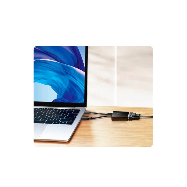 Перехідник UGREEN CM611 HDMI to VGA Adapter(UGR-90813) - Фото 4 Перехідник UGREEN CM611 HDMI to VGA Adapter(UGR-90813) - изображение 4