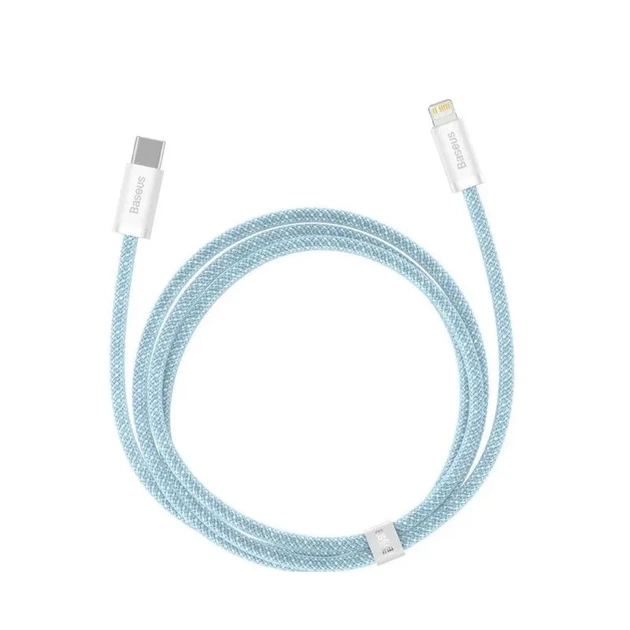 Кабель Baseus Dynamic Series Fast Charging Data Cable Type-C to iP 20W 1m Blue - Фото 3 Кабель Baseus Dynamic Series Fast Charging Data Cable Type-C to iP 20W 1m Blue - зображення 3