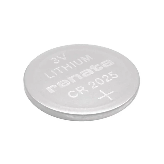 Батарейка Renata CR2025 Lithium (1шт) - Фото 2 Батарейка Renata CR2025 Lithium (1шт) - зображення 2