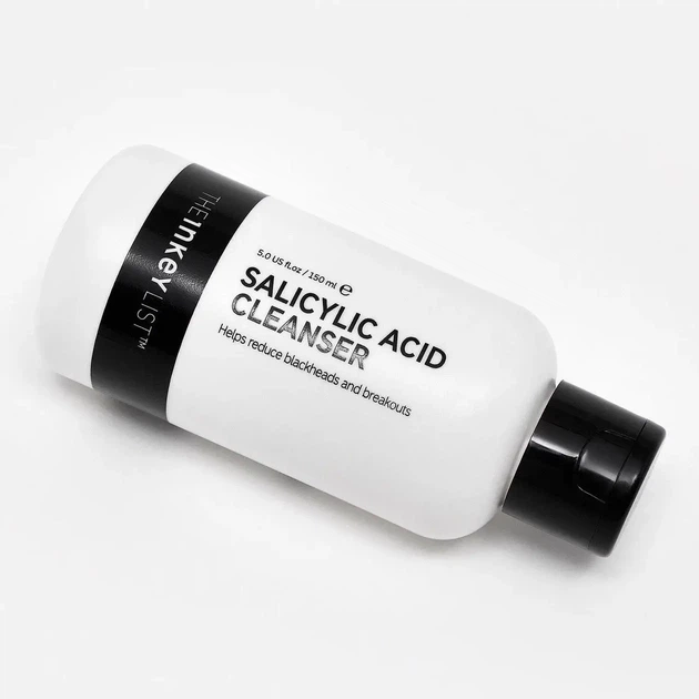 Гель для умывания с салициловой кислотой 2% The INKEY List Salicylic Acid Cleanser - от черных точек, прыщей, 150 мл - изображение 4