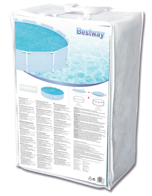 Тент для басейну гріючий Bestway 366 см 58242 (6941607354735) - зображення 2