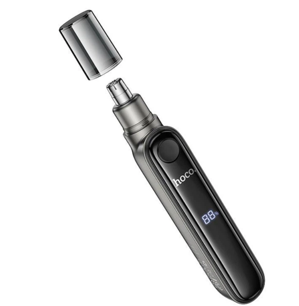 Тример Hoco HP33 electric nose hair trimmer with display metal gray - изображение 3