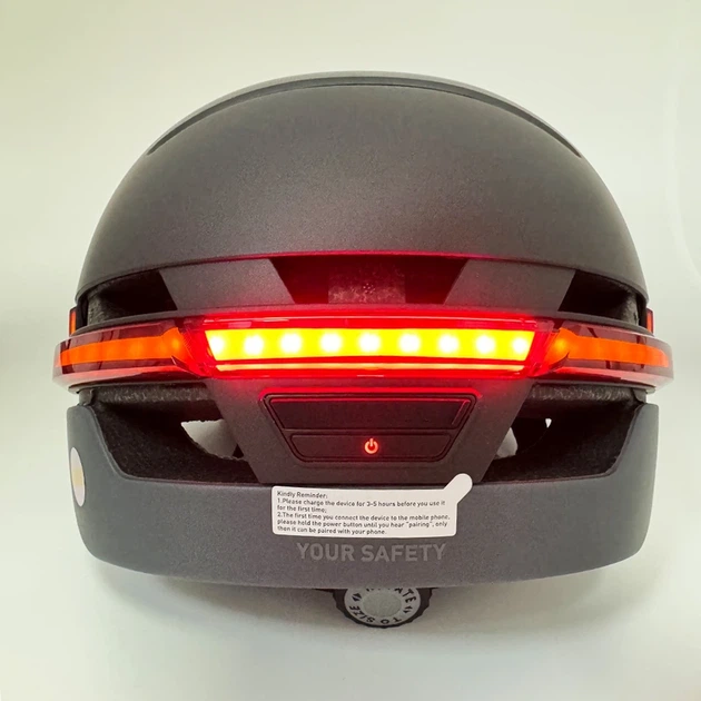 Захисний шолом Livall BH51M NEO (L) Black (57-61см), акустика, мікрофон, сигнали поворотів та стопів, додаток, пульт BR80, Bluetooth - Фото 6 Захисний шолом Livall BH51M NEO (L) Black (57-61см), акустика, мікрофон, сигнали поворотів та стопів, додаток, пульт BR80, Bluetooth - изображение 6