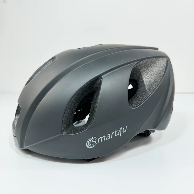 Захисний шолом Smart4u R55 (M) Black (55-59см), акустика, мікрофон, сигнали поворотів та стопів, додаток, пульт BR80 - изображение 4