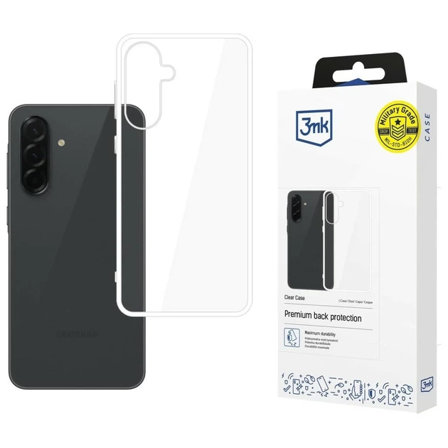 Чехол 3mk Clear Case для Samsung Galaxy A37 (5903108736756) - Фото 1 Чехол 3mk Clear Case для Samsung Galaxy A37 (5903108736756) - изображение 1