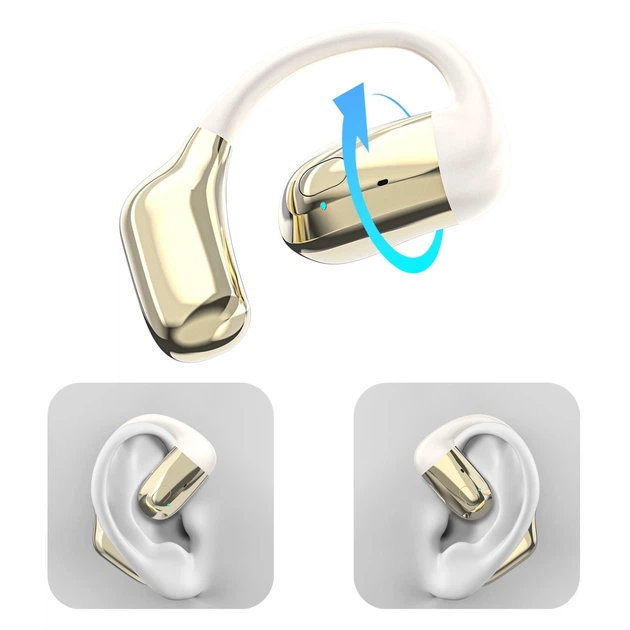 Беспроводная гарнитура Dudao U4Pro Bluetooth универсальная Beige (6976625336302) - изображение 6