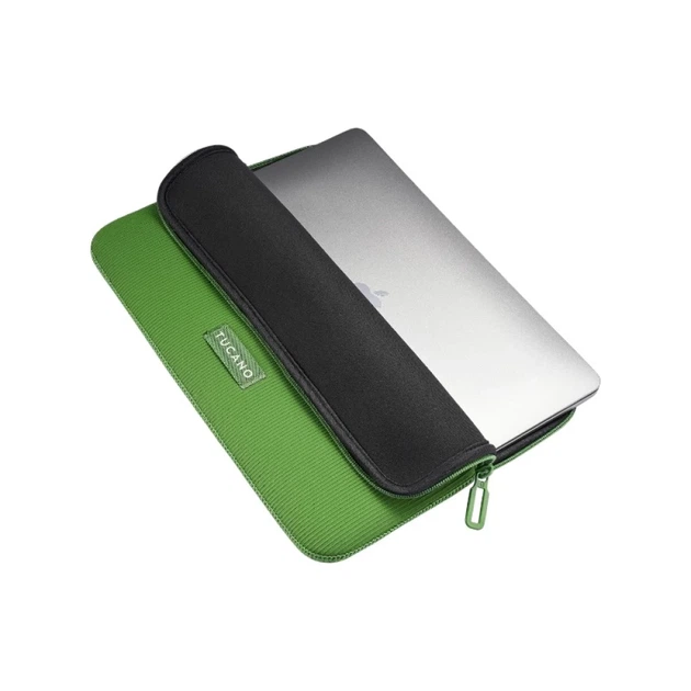 Чехол Tucano Colore2 для MacBook Air 13" (M5/M4/M3/M2/M1/2026-2018) / Pro 13" / Laptop 12" Зеленый (BFC21213-V) - Фото 7 Чехол Tucano Colore2 для MacBook Air 13" (M5/M4/M3/M2/M1/2026-2018) / Pro 13" / Laptop 12" Зеленый (BFC21213-V) - изображение 7