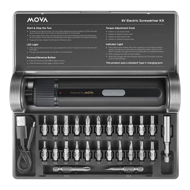 Отвертка MOVA MSD008 4V (MSD008) - изображение 2