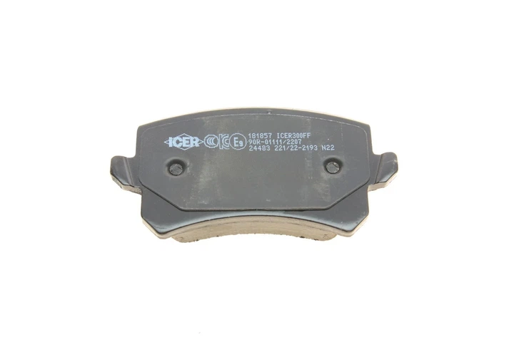 Комплект гальмівних колодок (дискових) ICER 181857 ICER 181857 Volkswagen Passat, Sharan, Tiguan, CC; Audi Q3, A6, Allroad; Skoda Kodiaq, Octavia 5ND698451, 1K0698451G, 1K0698451L - изображение 4