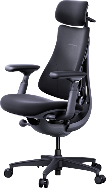 Эргономичное кресло LiberNovo Omni Midnight Black динамическая поддержка позвоночника - Фото 2 Эргономичное кресло LiberNovo Omni Midnight Black динамическая поддержка позвоночника - изображение 2