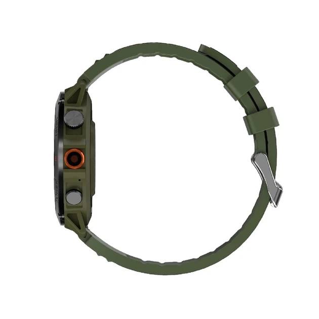 Смарт-годинник IWO X22 38mm. 330 mAh, IP68 Army Green - Фото 4 Смарт-годинник IWO X22 38mm. 330 mAh, IP68 Army Green - изображение 4