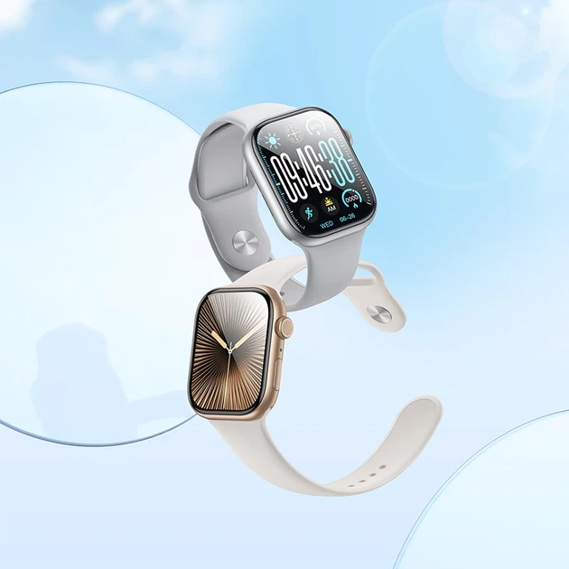 Смарт-годинник HOCO Y30 50mm. 230 mAh. IP67 Smart sports watch(call version) Gold - изображение 3
